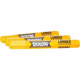 Dixon Ticonderoga X49600 Lumber Crayon Hex 4-1/2 x 1/2 Yellow