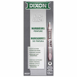 Dixon Ticonderoga X80229 Valve-Action Medium Tip White Oil-Based Paint Marker (12 Pack) - 3