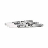 Dixon Ticonderoga X80229 Valve-Action Medium Tip White Oil-Based Paint Marker (12 Pack) - 4