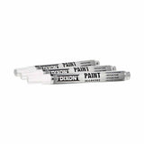 Dixon Ticonderoga X80229 Valve-Action Medium Tip White Oil-Based Paint Marker (12 Pack) - 4