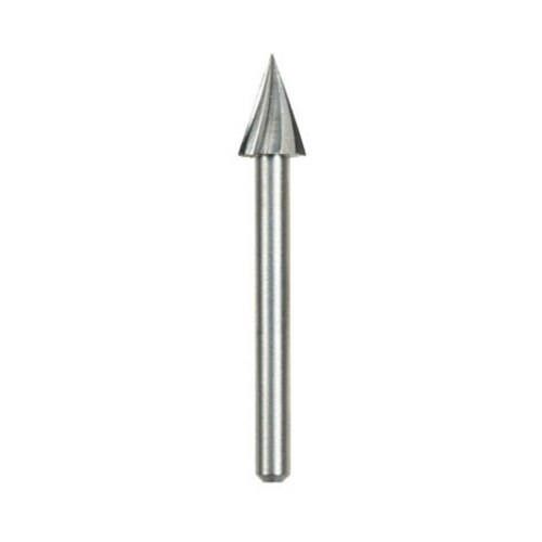 Bosch 125 6.4 mm High Speed Steel Carving Bits for Rotary Tools (2 Pack)