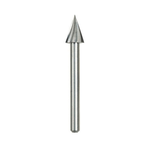 Bosch 125 6.4 mm High Speed Steel Carving Bits for Rotary Tools (2 Pack)