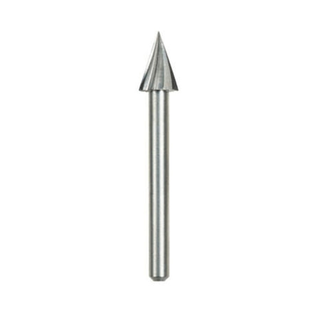 Bosch 125 6.4 mm High Speed Steel Carving Bits for Rotary Tools (2 Pack)