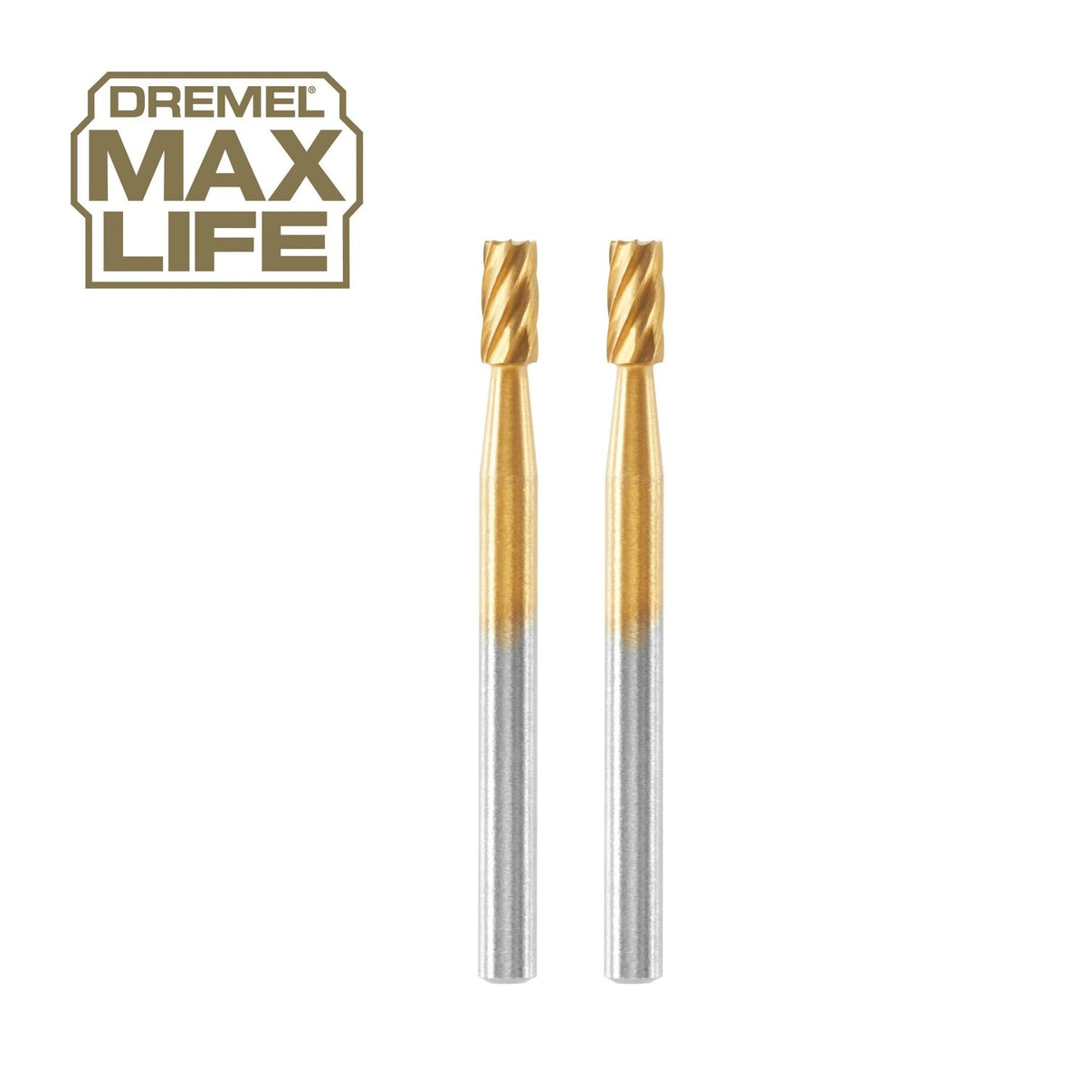 Dremel 194HP 1/8" Cylinder High Performance Rotary Carving Bit (2 Pack) - 4