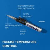 Dremel 2000-7 VersaTip Cordless Butane Soldering Torch with Case and 7 Accessories - 2