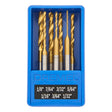 Dremel 628HP Titanium Coated Drill Bit Set with Case for Wood Plastic and Metal (7 Pack)