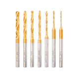 Dremel 628HP Titanium Coated Drill Bit Set with Case for Wood Plastic and Metal (7 Pack) - 3