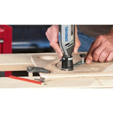 Dremel 678-02 Circle Cutter and Straight Edge Guide Attachment for Rotary Tools 3/4" to 12" - 2