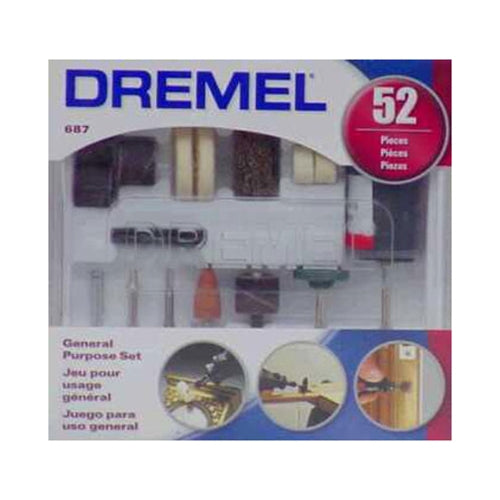 Dremel 687-01 General Purpose Set - 52pcs