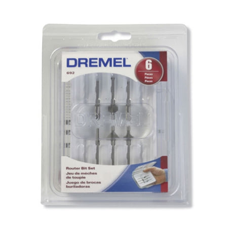 Dremel 692 6-Pieces Router Bit Set for Dremel Rotary Tools