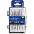 Dremel 729-01 Carving and Engraving Accessory Micro Kit for Rotary Tools (11 Pack)