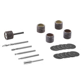 Dremel 733-01 Wood Working Accessory Kit for Rotary Tools with 1/8" Shank (20 Pack) - 2