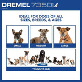 Dremel 7350-PET 3.6V Pet Grooming Kit - 8