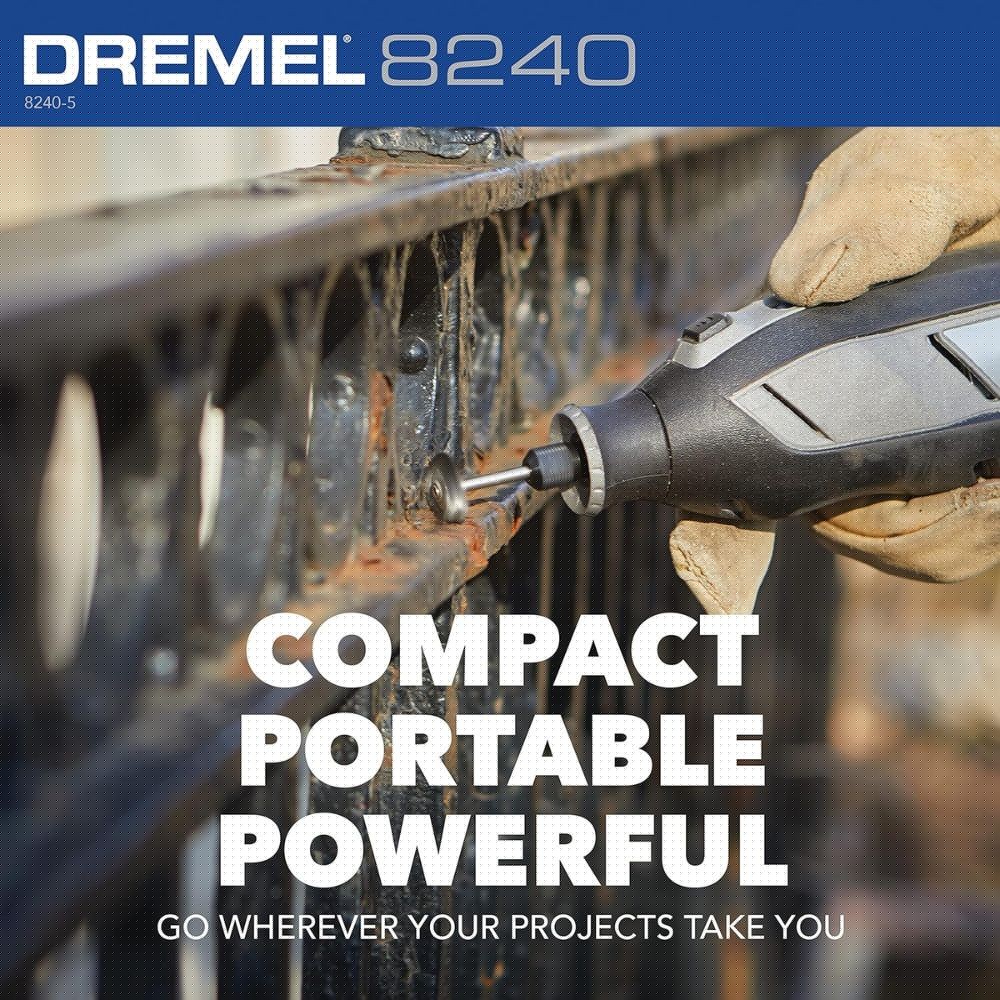 Dremel 8240-5 12V Cordless Rotary Tool Kit - 8