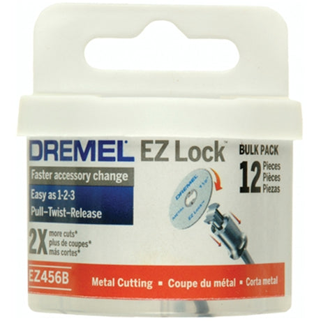 Dremel EZ456B-01 EZ Lock Cut-Off Wheel 12 Pack