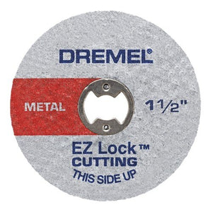 Dremel EZ456 1-1/2 In. EZ Lock Metal Wheel 5 Pack