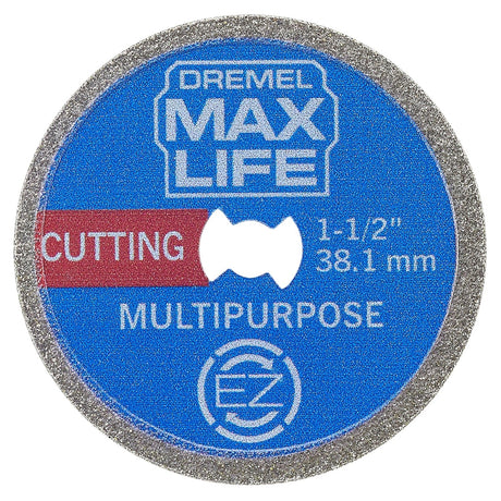 Dremel EZ545HP 1-1/2" Max Life Diamond Cutting Wheel for Hard and Abrasive Materials