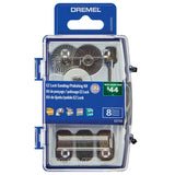 Dremel EZ726-01 EZ Lock 1" Sanding and Polishing Rotary Accessory Micro Kit (8 Pack)