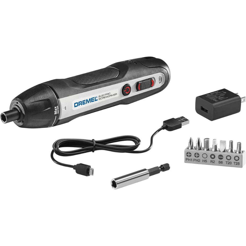 Dremel HSES-01 4.0V Cordless Electric Screwdriver Tool Kit