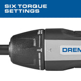 Dremel HSES-01 4.0V Cordless Electric Screwdriver Tool Kit - 5