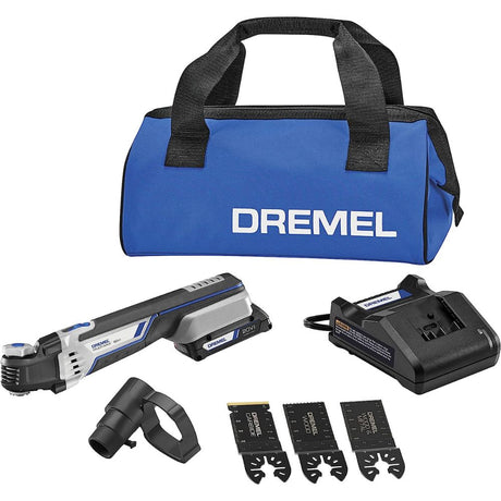 Dremel MM20V-01 20V Max Cordless Oscillating 1 Battery Tool Kit with 5 Accessories