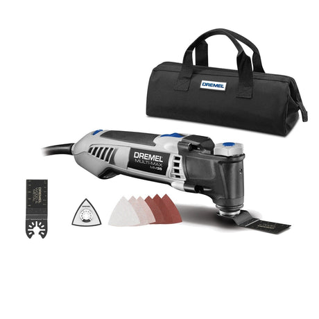 Dremel MM35-02 3.5 Amp Oscillating Multi Tool Kit with Variable Speed and Storage Bag