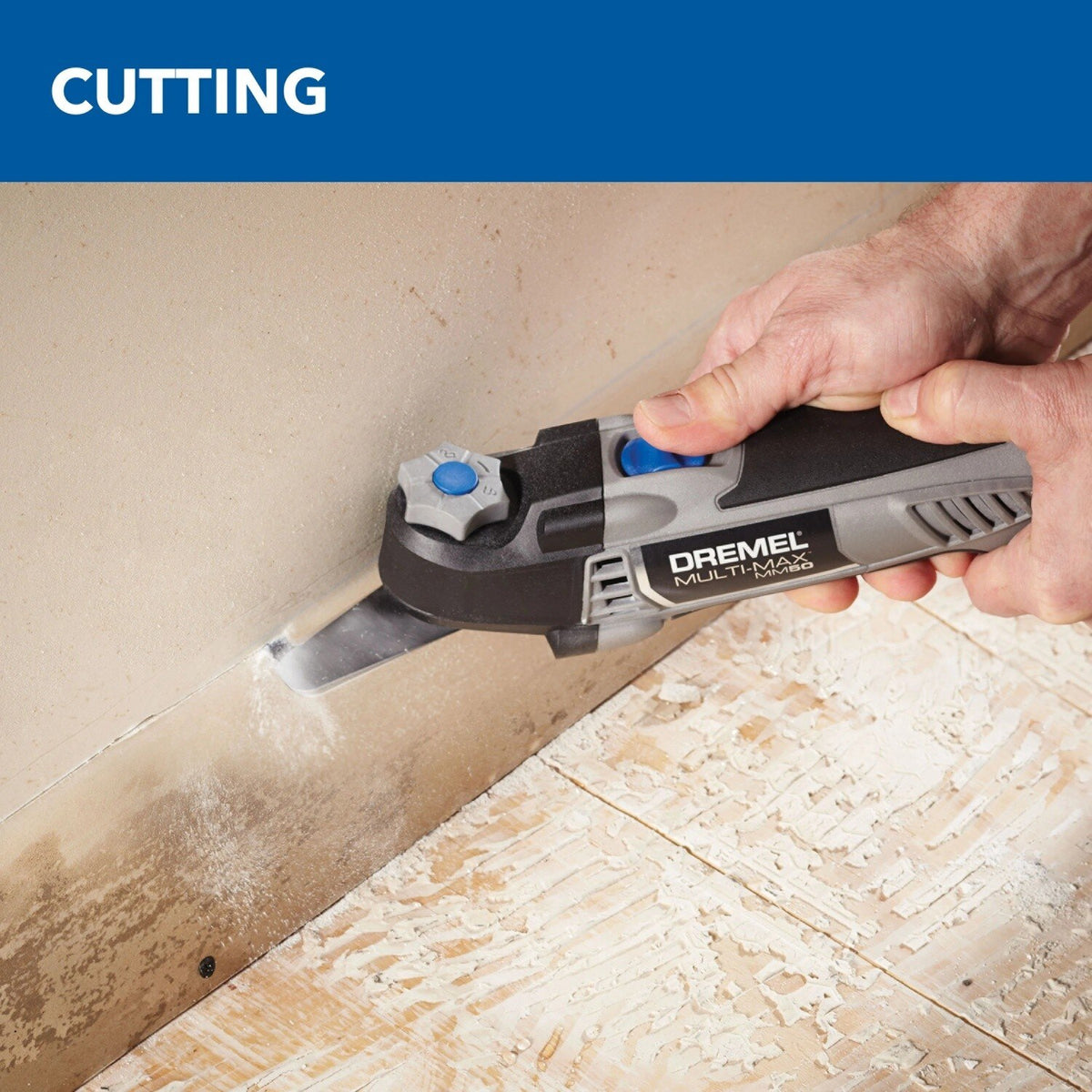 Dremel MM35-02 3.5 Amp Oscillating Multi Tool Kit with Variable Speed and Storage Bag - 7