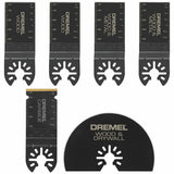 Dremel MM399 1.25" Oscillating Cutting Blade Variety Pack for Wood and Metal (6 Pack)