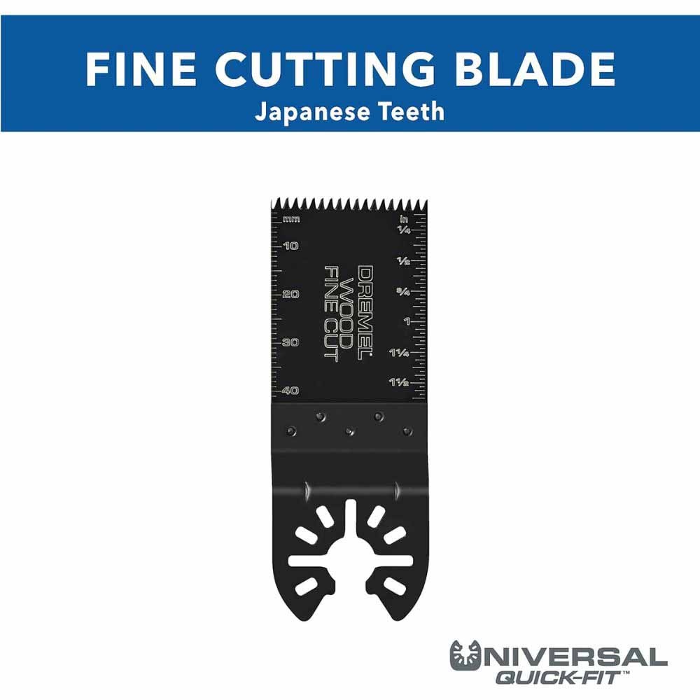 Dremel MM473 Universal Quick Fit 1-1/4" Fine Cutting Oscillating Multi-Tool Blade - 2