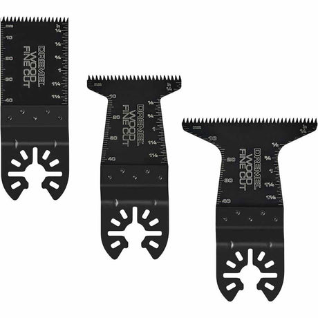 Dremel MM479 Universal Fine Wood Cut Oscillating Multi-Tool Blade Set (3-Piece)