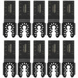 Dremel MM480XU 1-1/4" Universal Dual Interface Wood Flush Cut Oscillating Blade (10 Pack)