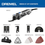 Dremel MM50-01 Multi-Max 5.0Amp OscillatingTool Kit with 30 Accessories - 2