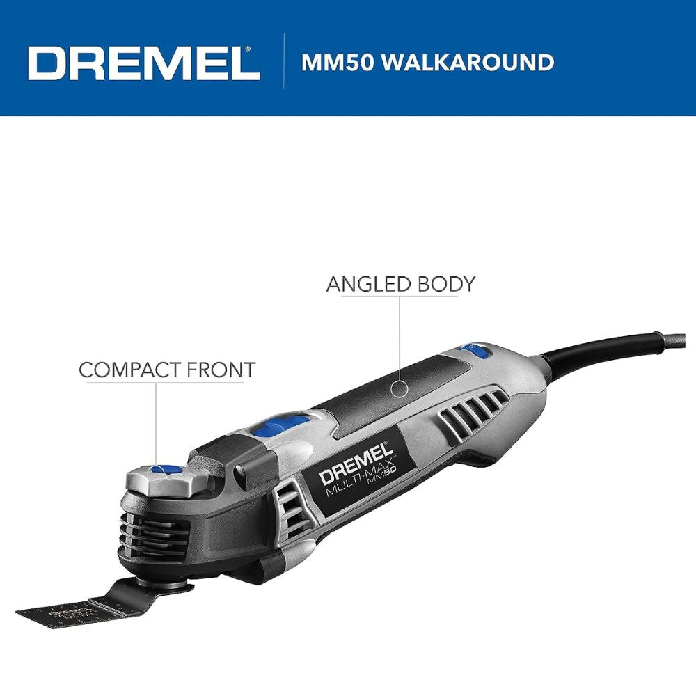 Dremel MM50-01 Multi-Max 5.0Amp OscillatingTool Kit with 30 Accessories - 3