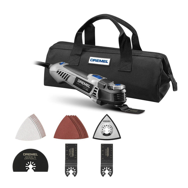 Dremel MM50-02 5 Amp Corded Oscillating Multi Tool Kit with Storage Bag