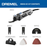 Dremel MM50-02 5 Amp Corded Oscillating Multi Tool Kit with Storage Bag - 2