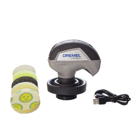 Dremel PC10-07 4 Volt Versa Power Scrubber Kit with Scrub Daddy Cleaning Pads
