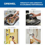 Dremel PC10-07 4 Volt Versa Power Scrubber Kit with Scrub Daddy Cleaning Pads - 5