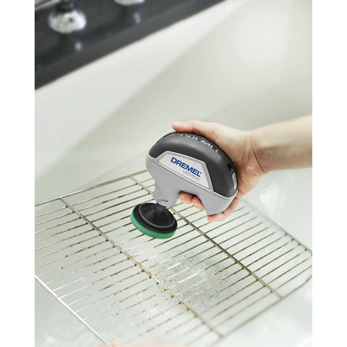 Dremel PC367-3 Power Cleaner Kitchen Scour Pad for Cookware and Stove Tops (3 Pack) - 5