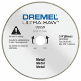 Dremel US550-01 Ultra-Saw 4" Diamond Grit Metal Cutting Wheel