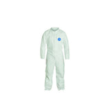 DuPont TYVEK 400 251-TY120S-2XL White Collared Disposable Coverall with Open Cuff 2XL (25 per Case)