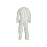 DuPont TYVEK 400 251-TY120S-2XL White Collared Disposable Coverall with Open Cuff 2XL (25 per Case) - 2