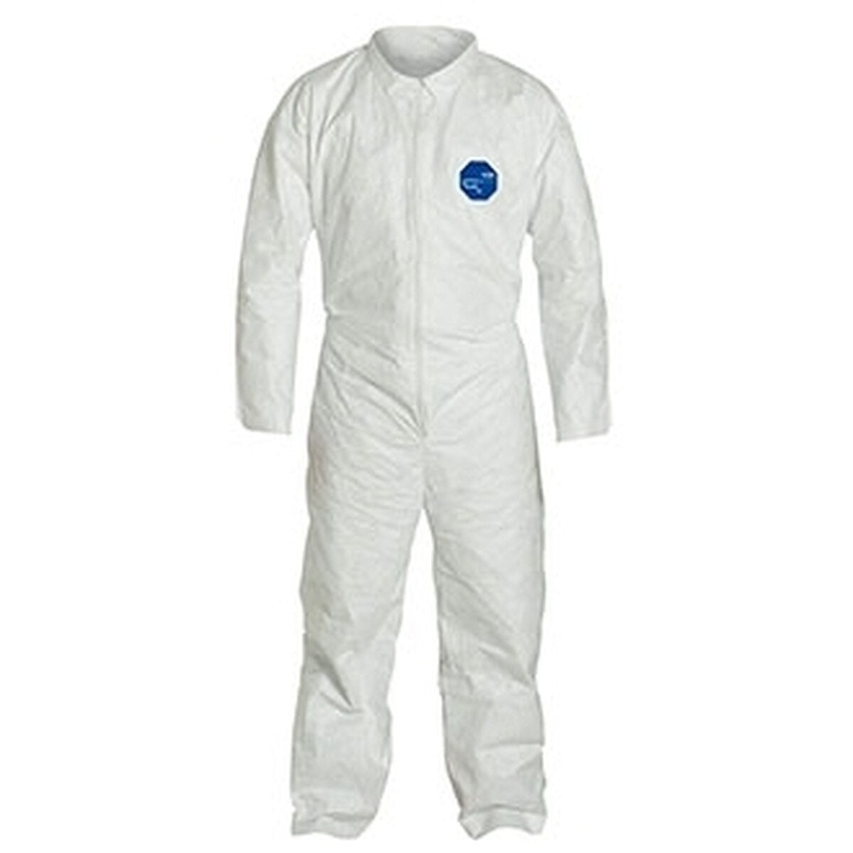 DuPont TYVEK 400 251-TY120S-3XL White Collared Disposable Coverall with Open Cuff 3XL (25 Pack) - 2
