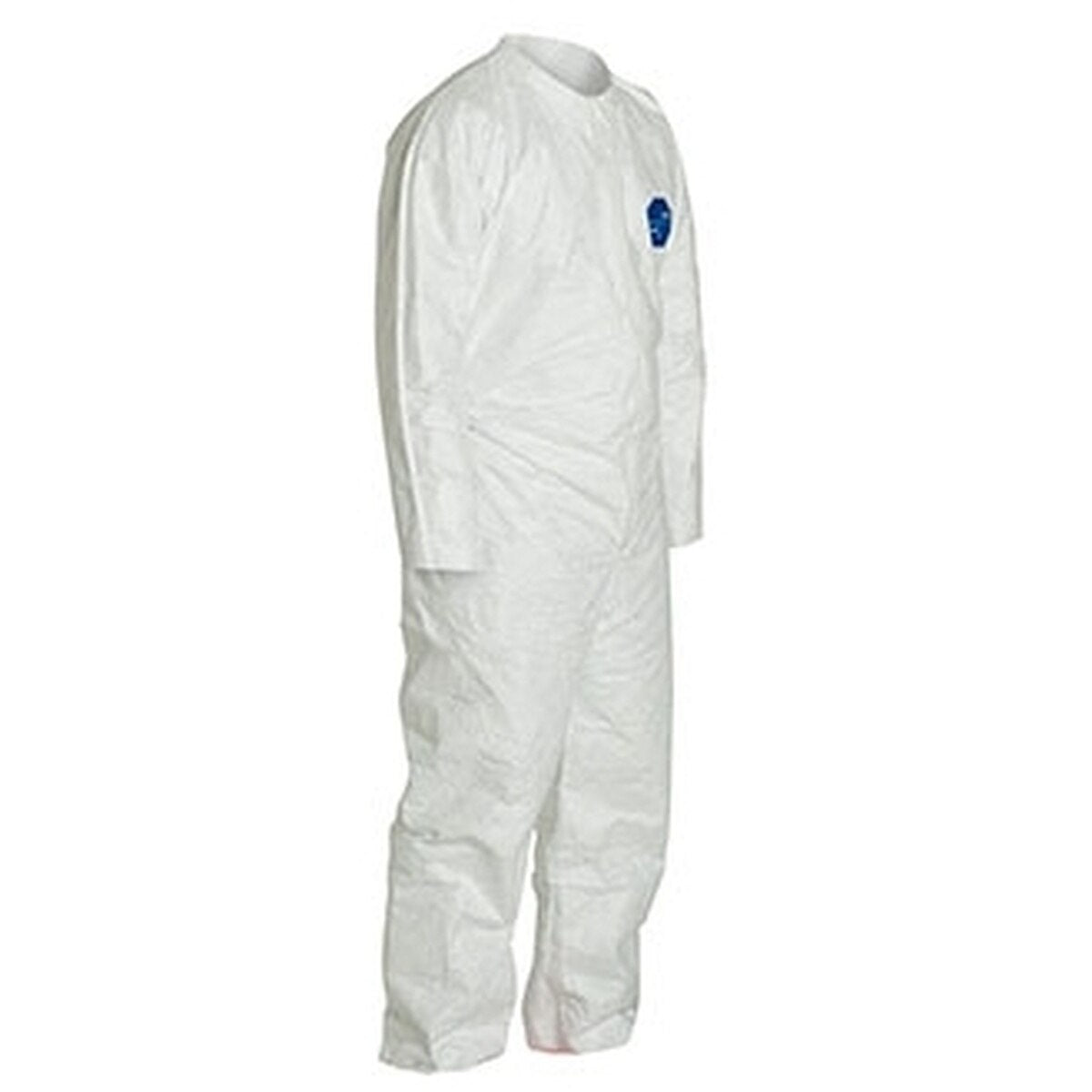 DuPont TYVEK 400 251-TY120S-3XL White Collared Disposable Coverall with Open Cuff 3XL (25 Pack) - 4