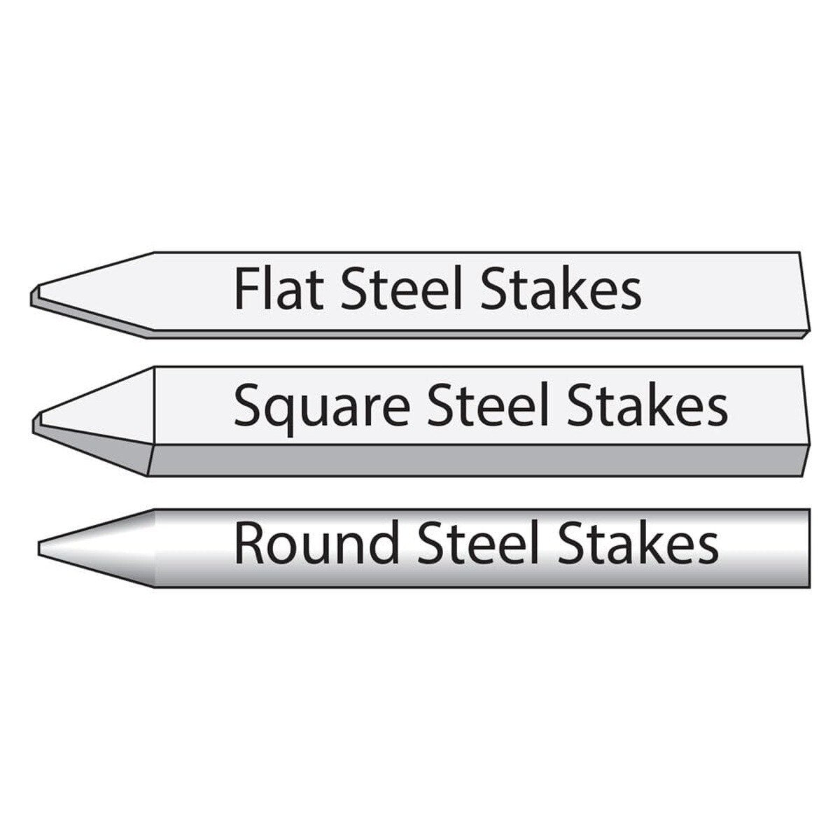 Dude Tools DSDRF Stake Driver and Holder for Round Flat and Square Stakes (1 Each) - 2