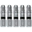 Makita E-00561 Impact XPS #3 Phillips 1" Insert Bit, 5 Pack
