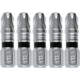Makita E-00561 Impact XPS #3 Phillips 1" Insert Bit, 5 Pack