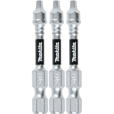 Makita E-00795 Impact XPS #1 Square 2" Power Bit, 3 Pack