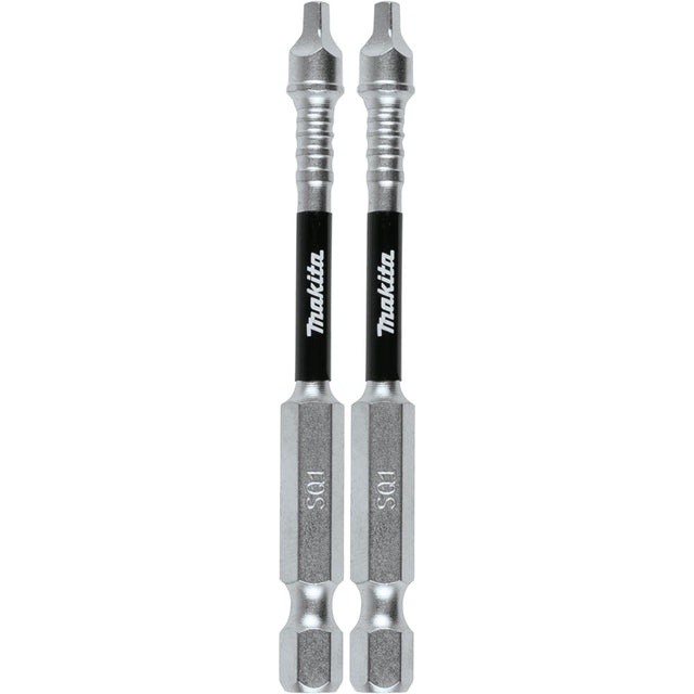 Makita E-01161 Impact XPS #1 Square 3" Power Bit, 2 Pack