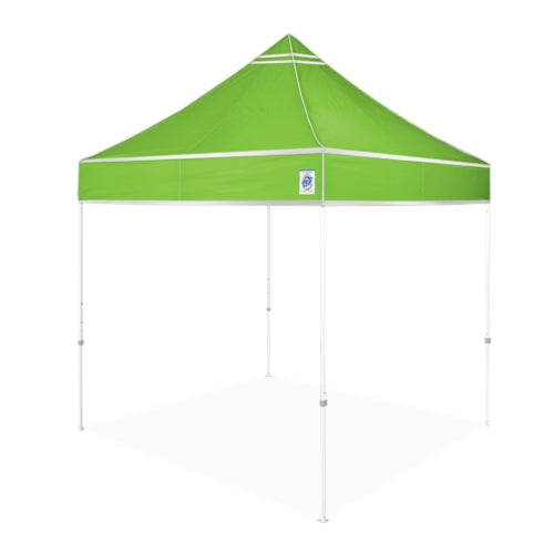 E-Z UP HV910BGR Hi-Viz Shelter only, 10'x10', Bright Green, w/Roller Bag & Stakes