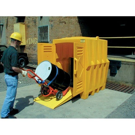 Eagle 1649 4 Drum Poly Outdoor Storage Building